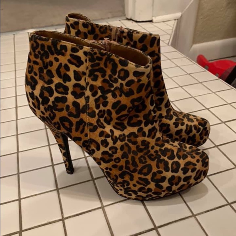 Cheetah Print Heels